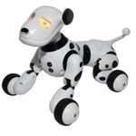 Robot Catel interactiv iUni Smart-Dog vorbitor, telecomanda, Alb fotografia produsului