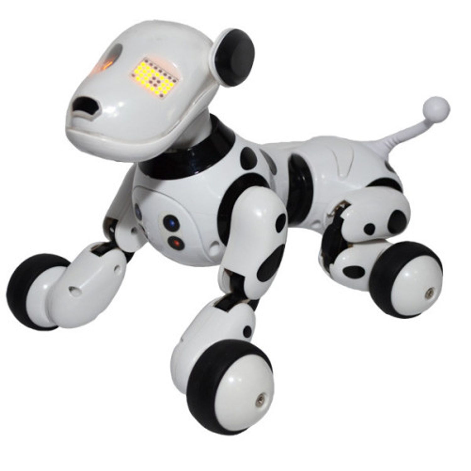 Robot Catel interactiv iUni Smart-Dog vorbitor, telecomanda, Alb fotografia produsului
