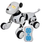 Robot Catel interactiv iUni Smart-Dog vorbitor, telecomanda, Alb fotografia produsului View 3 S