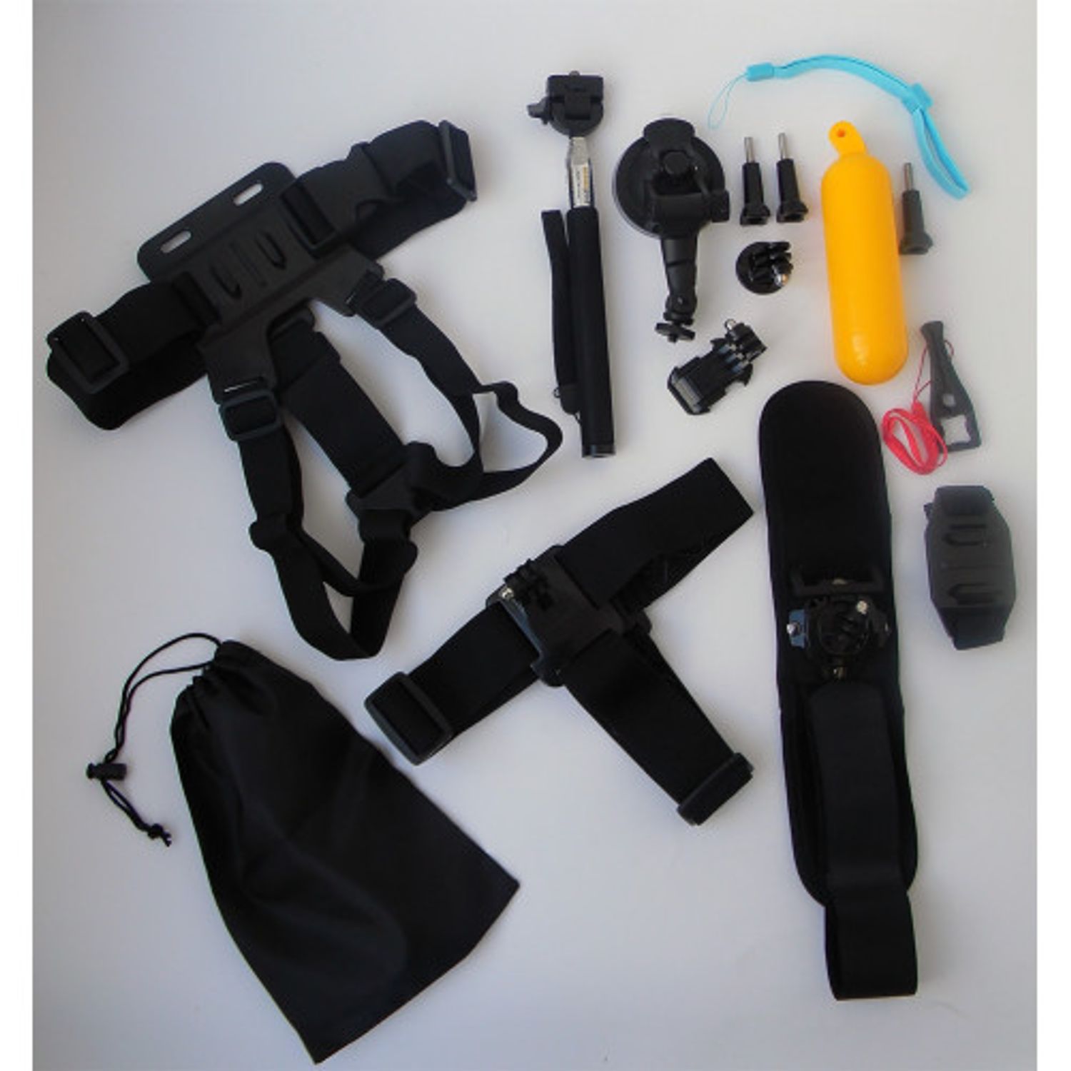 Set 14 accesorii camera sport GoPro, iUni Kit6 fotografia produsului View 2 L