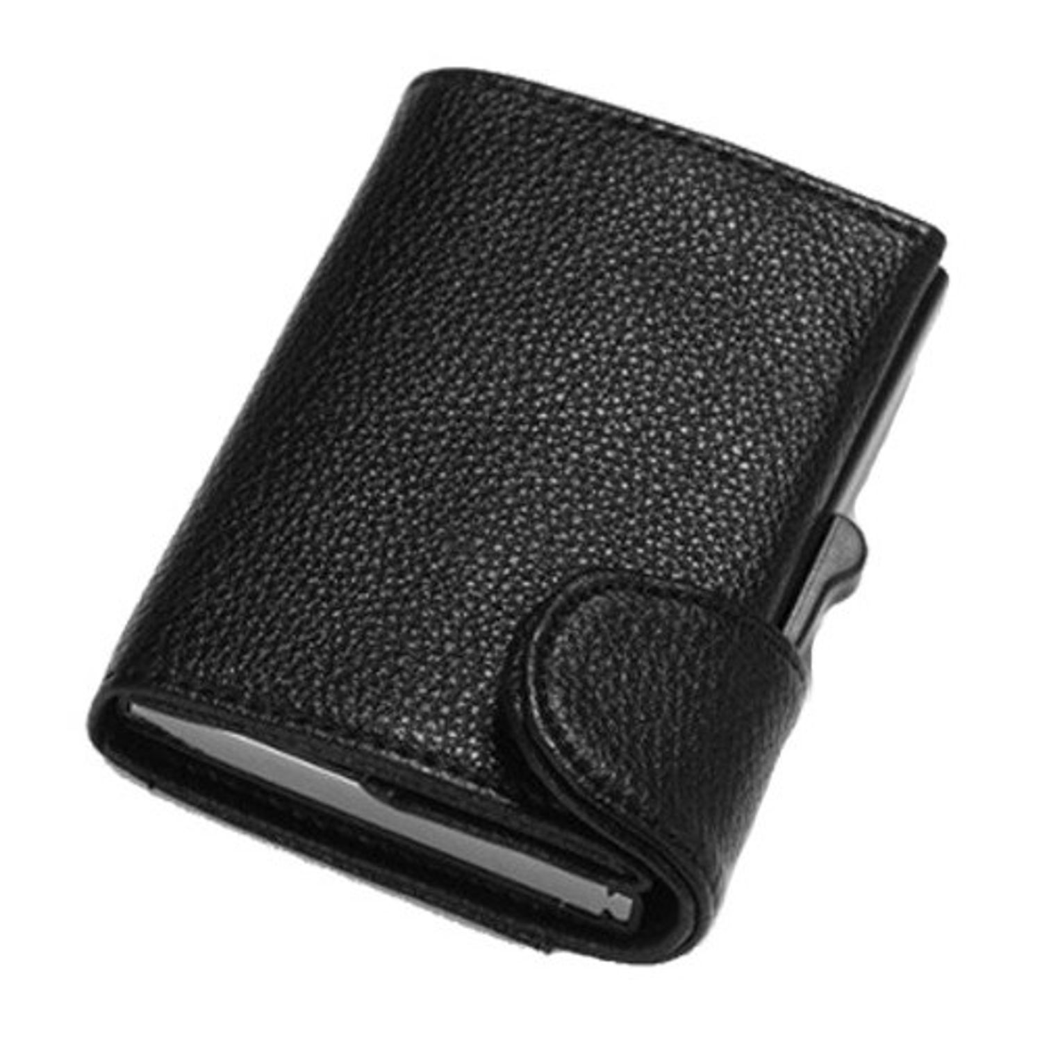 Portofel RFID iUni P5, 8 carduri, Negru fotografia produsului