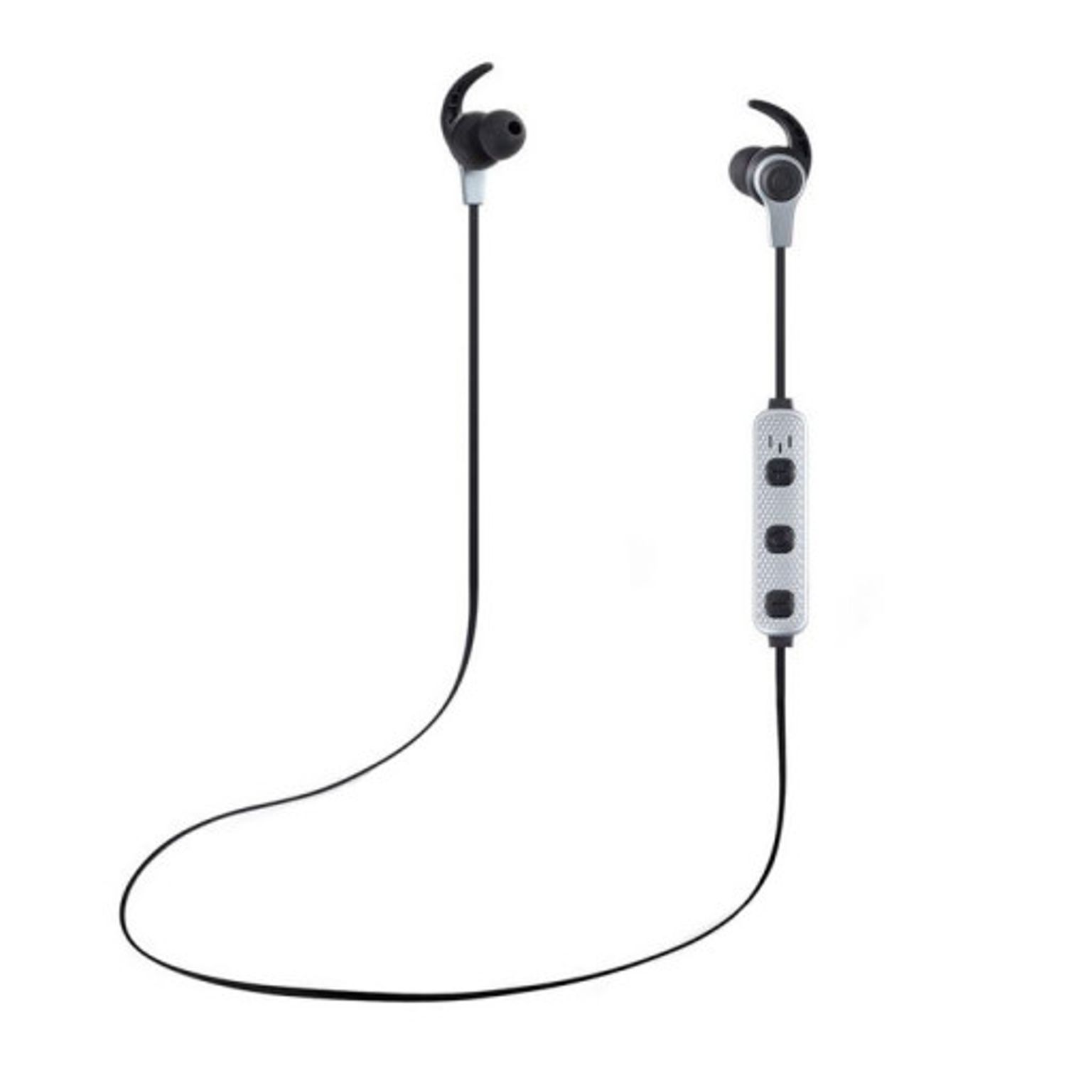 Casti Sport Wireless Bluetooth iUni CB41, Handsfree, Microfon, Control Volum, Magnet, Gray fotografia produsului