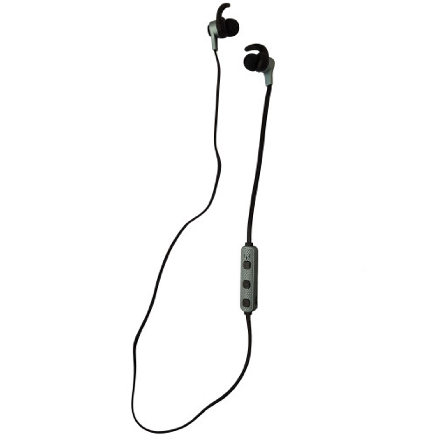 Casti Sport Wireless Bluetooth iUni CB41, Handsfree, Microfon, Control Volum, Magnet, Gray fotografia produsului View 3 L