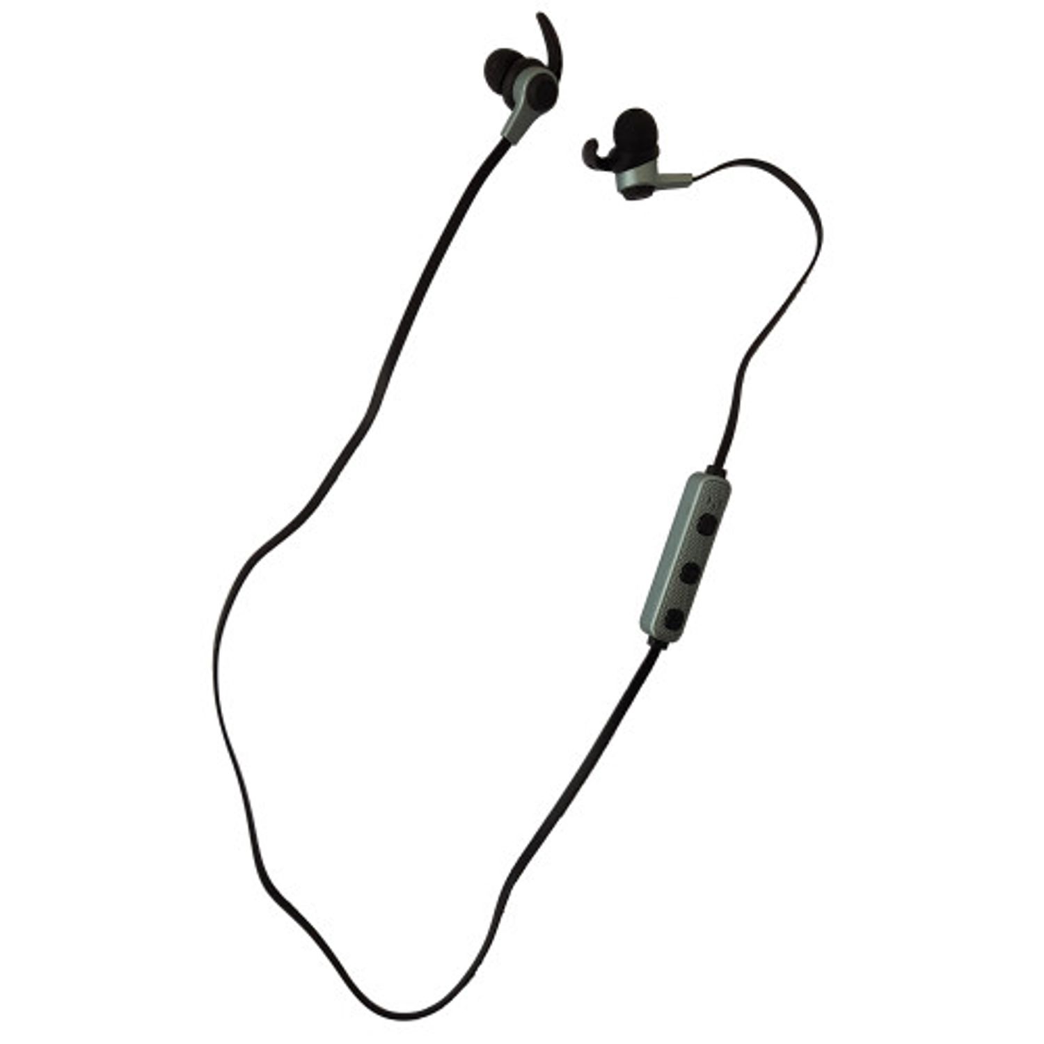 Casti Sport Wireless Bluetooth iUni CB41, Handsfree, Microfon, Control Volum, Magnet, Gray fotografia produsului View 4 L