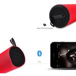 Boxa Portabila Bluetooth iUni DF10, Slot Card, Rosu fotografia produsului View 3 S