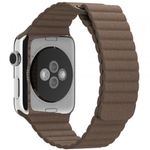 Set 2+1 Gratis, Curele Apple Watch iUni 42 mm Leather Loop Brown, Kaki, White fotografia produsului View 2 S