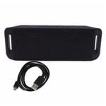 Boxa Portabila Bluetooth iUni DF02, Radio, Black + Card 4GB Cadou fotografia produsului View 4 S