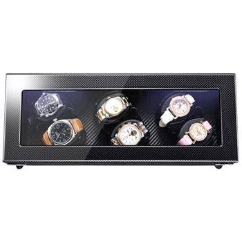 Cutie intors ceasuri automatice iuni, watch winder 6 carbon