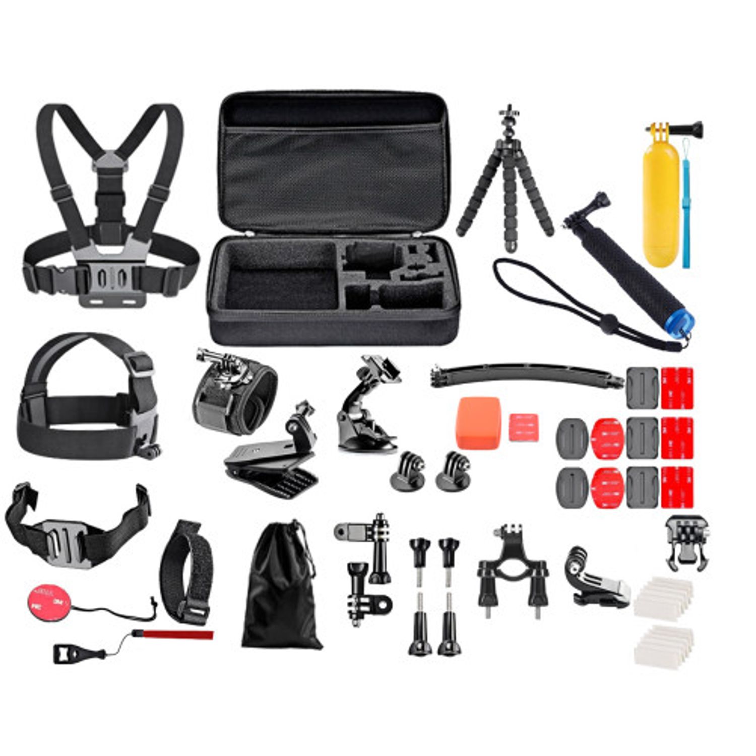Set 39 accesorii camera sport GoPro, iUni Kit3 fotografia produsului