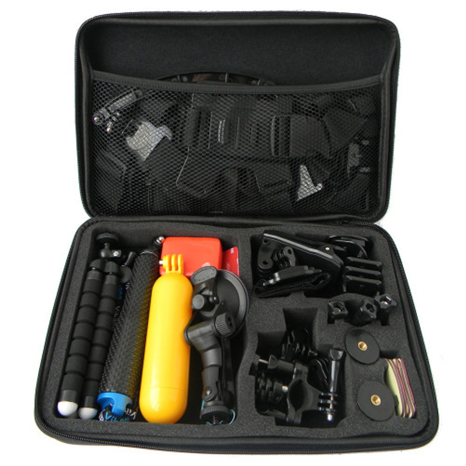 Set 39 accesorii camera sport GoPro, iUni Kit3 fotografia produsului View 2 L