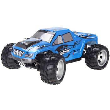 Masinuta cu telecomanda iuni a979, 50km/h off road buggy 4x4, albastru