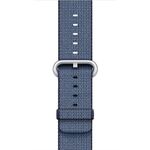 Curea iUni compatibila cu Apple Watch 1/2/3/4/5/6, 38mm, Nylon, Woven Strap, Midnight Blue fotografia produsului View 4 S