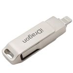 Stick USB 64GB iUni iDragon Lightning si USB iPhone/iPad fotografia produsului