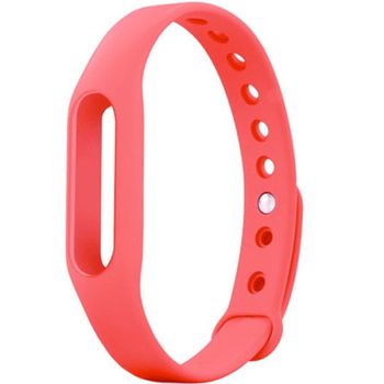 Curea bratara fitness iuni mi1, silicon, roz