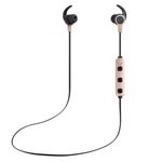 Casti Sport Wireless Bluetooth iUni CB41, Handsfree, Microfon, Control Volum, Magnet, Gold fotografia produsului