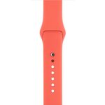 Curea iUni compatibila cu Apple Watch 1/2/3/4/5/6, 44mm, Silicon, Red fotografia produsului View 5 S