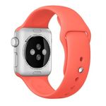 Curea iUni compatibila cu Apple Watch 1/2/3/4/5/6, 44mm, Silicon, Red fotografia produsului