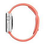 Curea iUni compatibila cu Apple Watch 1/2/3/4/5/6, 44mm, Silicon, Red fotografia produsului View 2 S