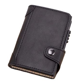 Portofel rfid iuni p4, 10 carduri, negru