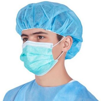 Masca de protectie cu elastic, set de 50 bucati