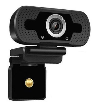 Camera web iUni cu microfon incorporat, Rezolutie Full HD, 1920x1080p, USB, Functie Plug & Play