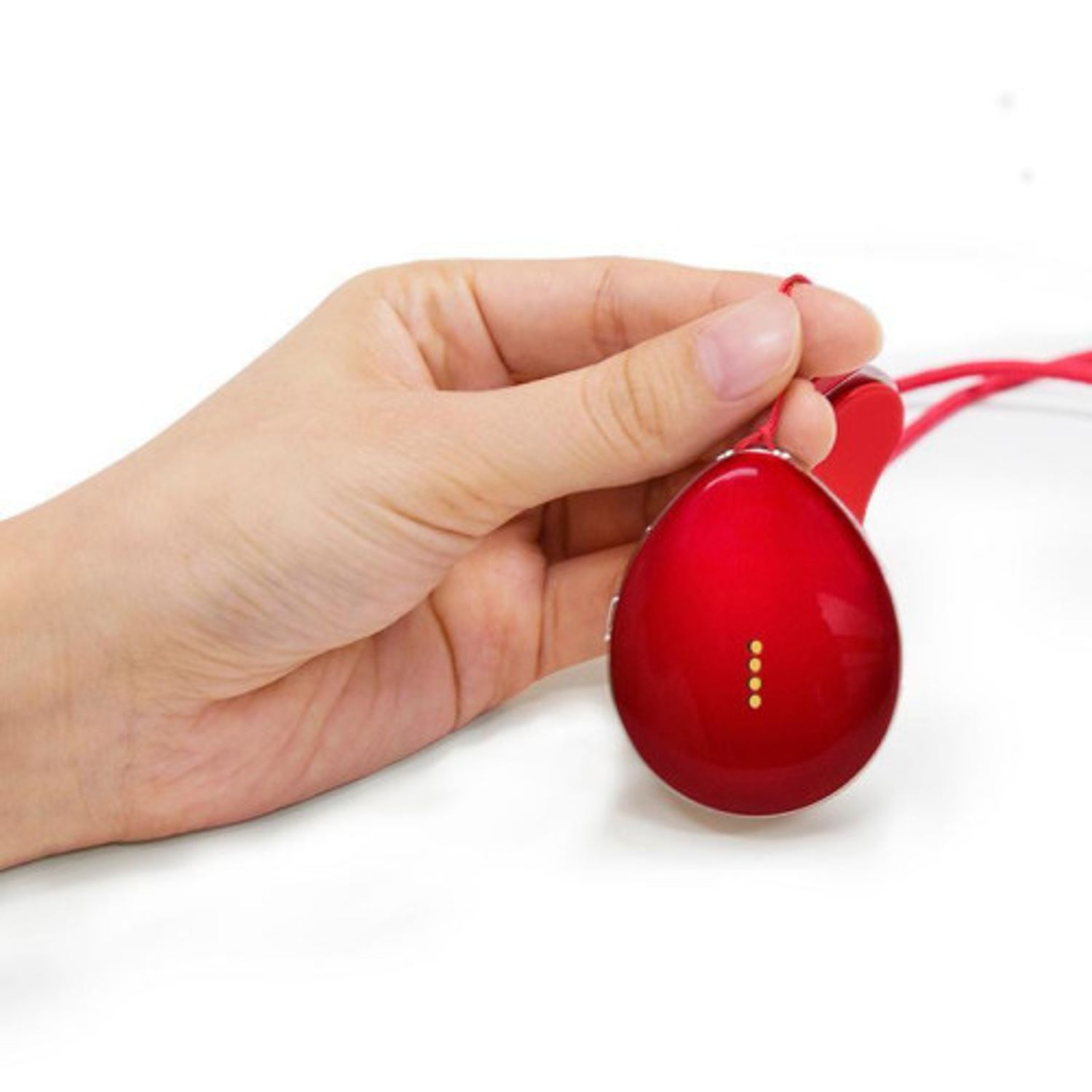 Mini GPS Tracker iUni D19, SOS, GPS+LBS+WIFI, copii si varstnici, Rosu fotografia produsului View 3 L