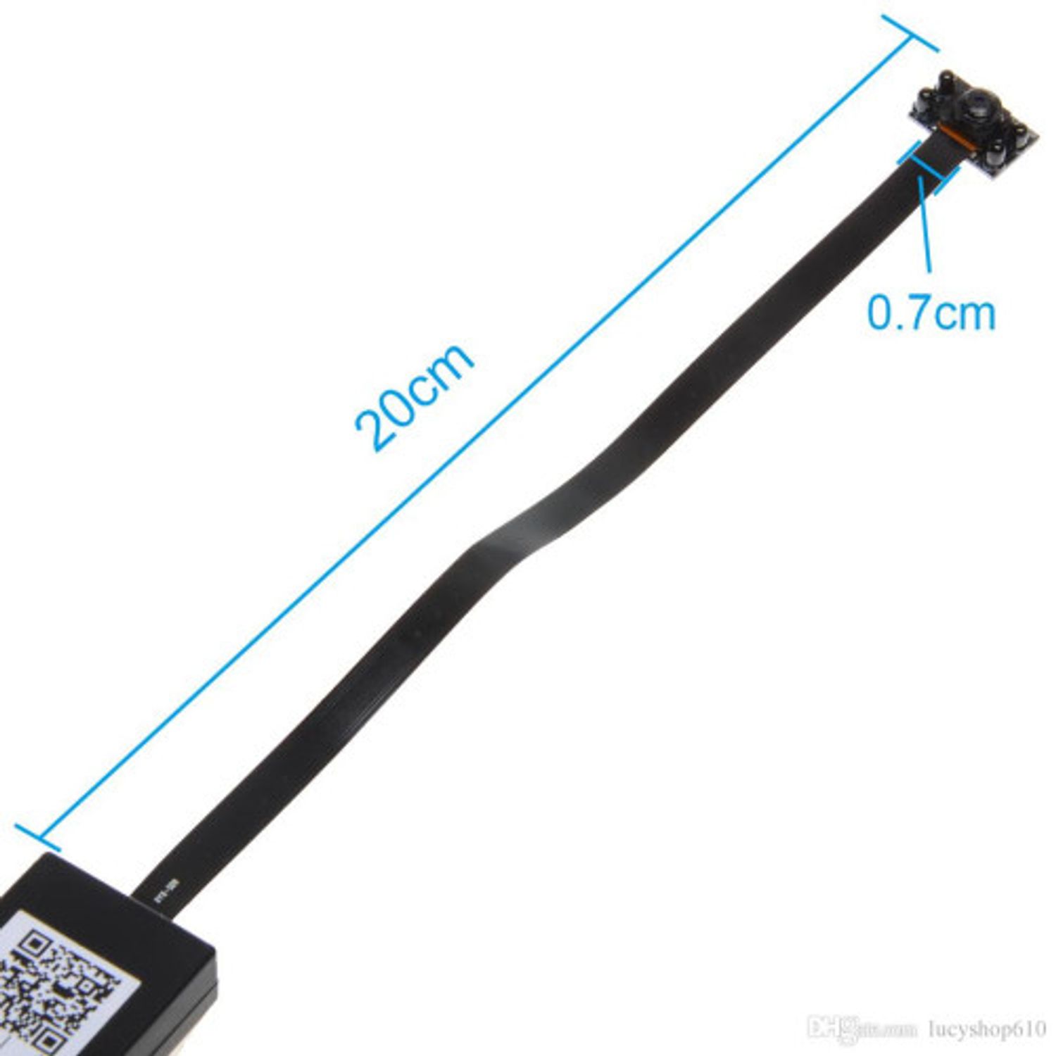 Modul cu Camera Spion Wireless iUni IP23, Functie Audio-Video, Night Vision, P2P fotografia produsului View 4 L