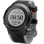 Smartwatch iUni DM18, Standby time 30 zile, GPS, BT, OLED, Rezistent la apa, Gray fotografia produsului