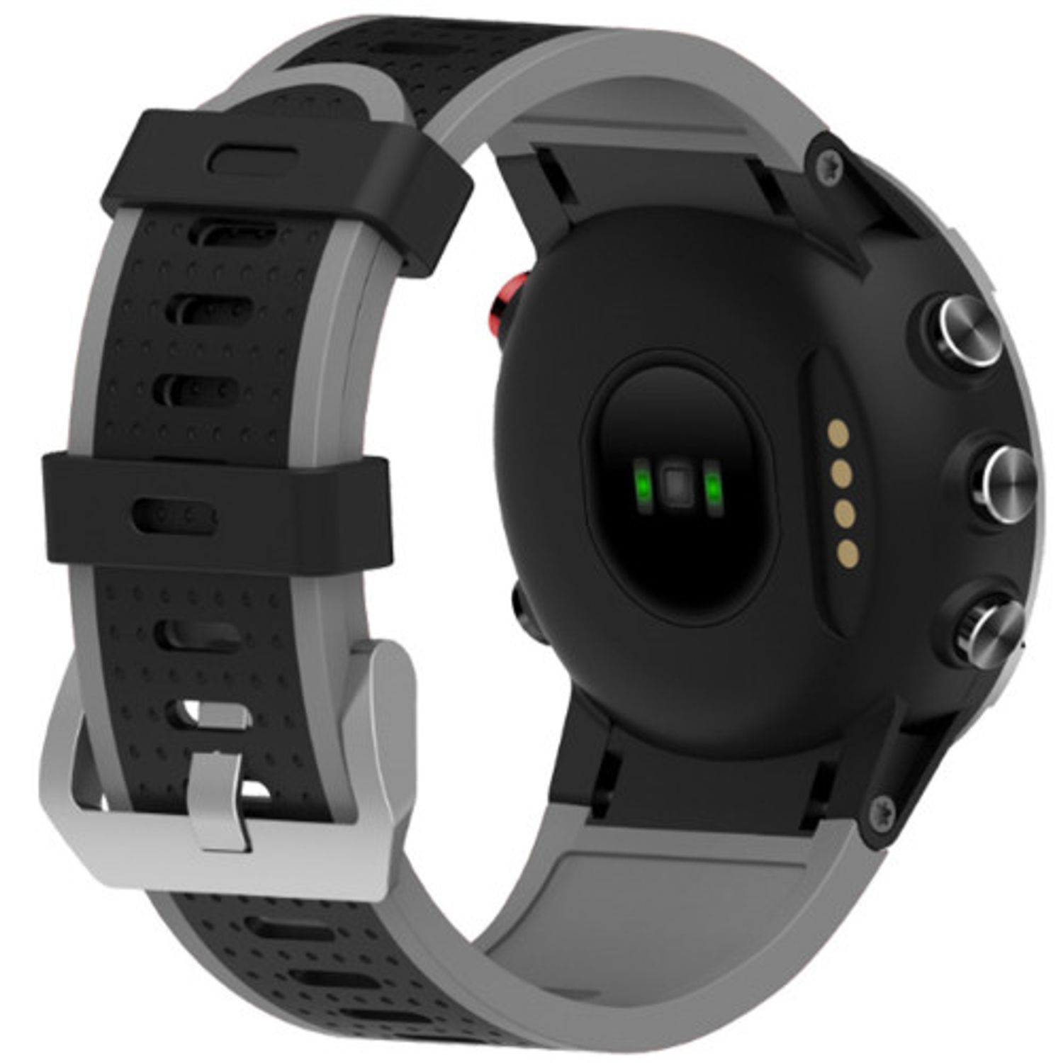Smartwatch iUni DM18, Standby time 30 zile, GPS, BT, OLED, Rezistent la apa, Gray fotografia produsului View 2 L