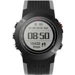 Smartwatch iUni DM18, Standby time 30 zile, GPS, BT, OLED, Rezistent la apa, Gray fotografia produsului View 4 S