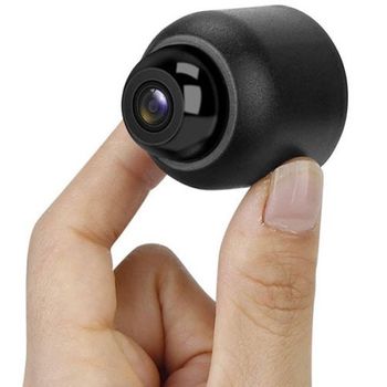 Mini camera spion iuni x5, wireless, full hd 1080p, audio-video, detectia miscarii, night vision