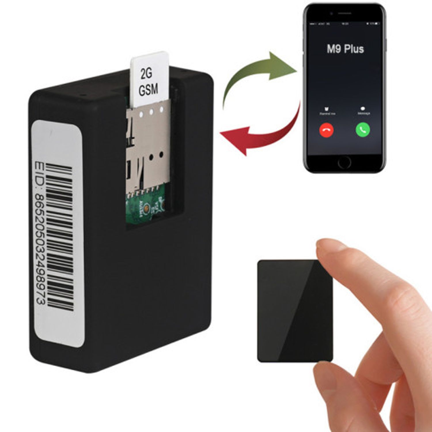 Microfon iUni M9 Plus, GSM, Activare Vocala fotografia produsului View 5 L