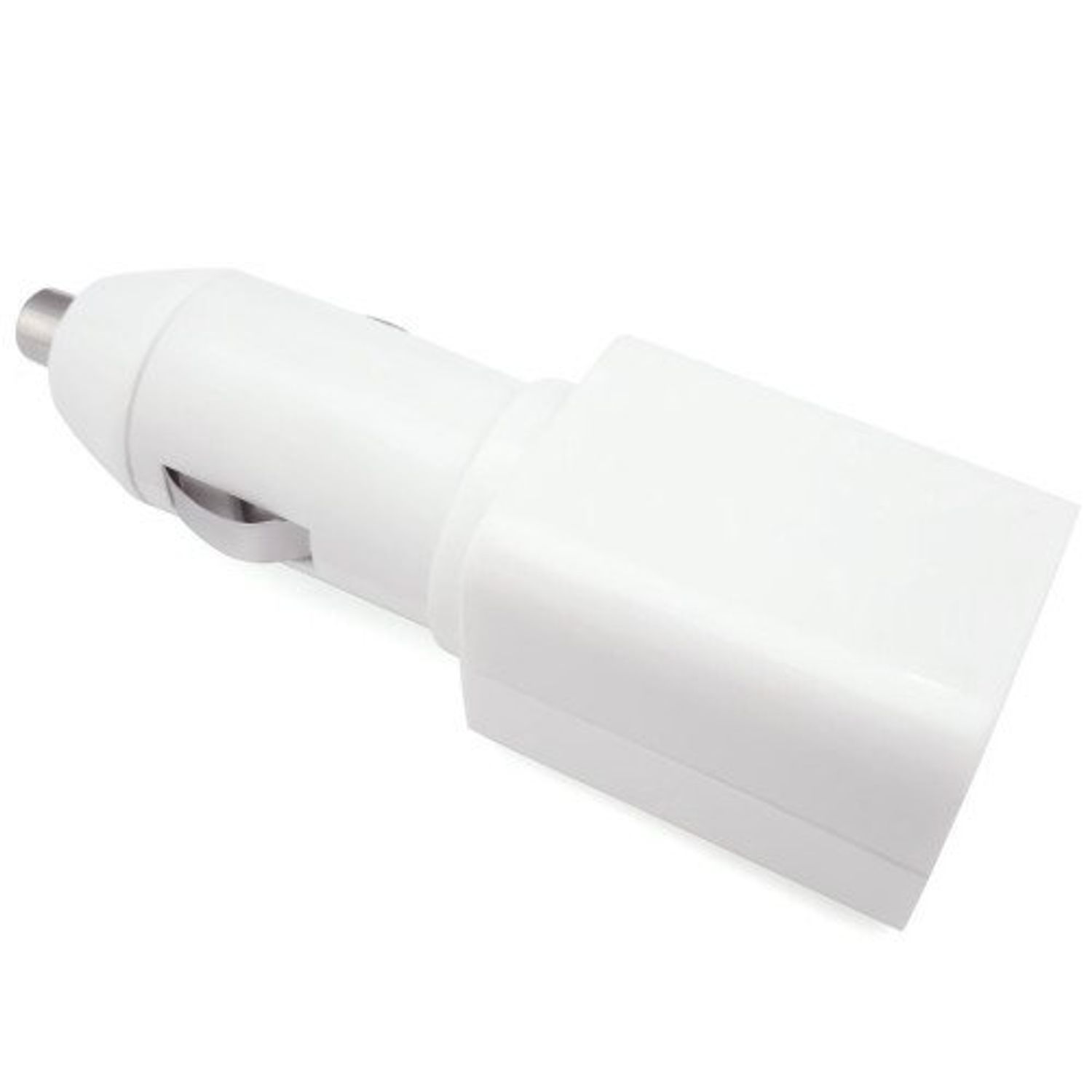Incarcator auto spion GSM Alb fotografia produsului