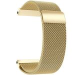 Curea iUni compatibila cu Garmin Fenix 5X, 26 mm, Milanese Loop Belt, Gold fotografia produsului View 2 S