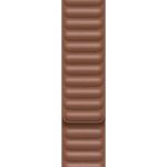 Curea iUni compatibila cu Apple Watch 1/2/3/4/5/6, 44mm, Leather Link, Brown fotografia produsului View 2 S