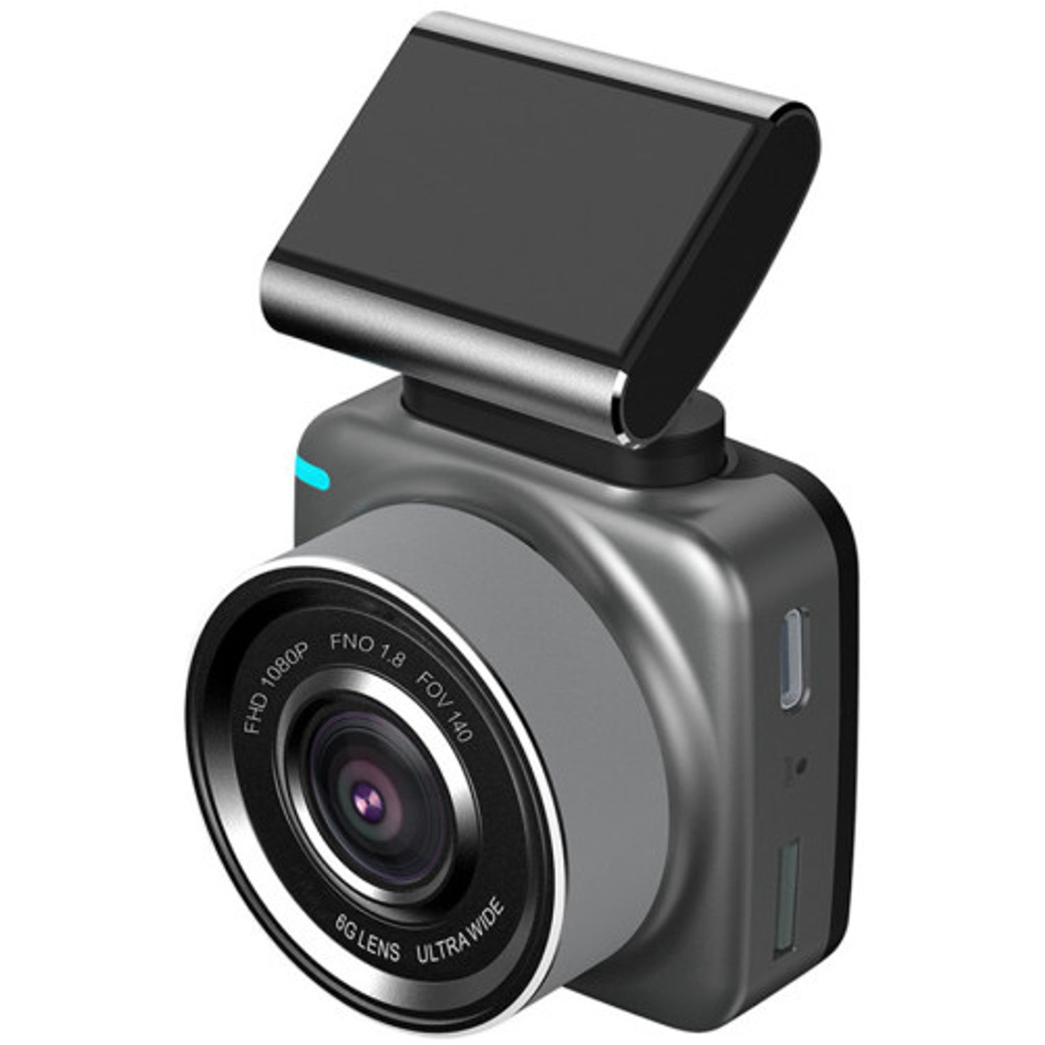 Camera auto Dubla DVR iUni Dash Q2 Plus, Display Touchscreen 2 inch IPS, Full HD, Night Vision, Senzor G, by Anytek fotografia produsului View 4 L