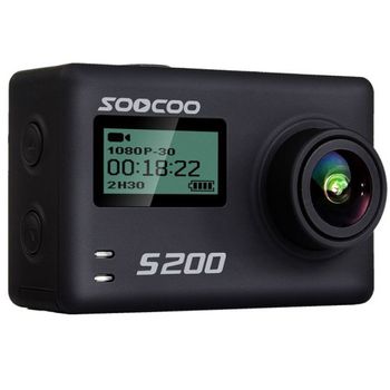 Camera Video Sport 4K iUni Dare S200 Black, WiFi, GPS, mini HDMI, 2.4 inch LCD, Unghi filmare 170 grade, by Soocoo