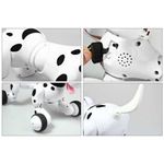 Robot Catel interactiv iUni Smart-Dog, telecomanda cu 24 comenzi, Alb-Negru fotografia produsului View 4 S