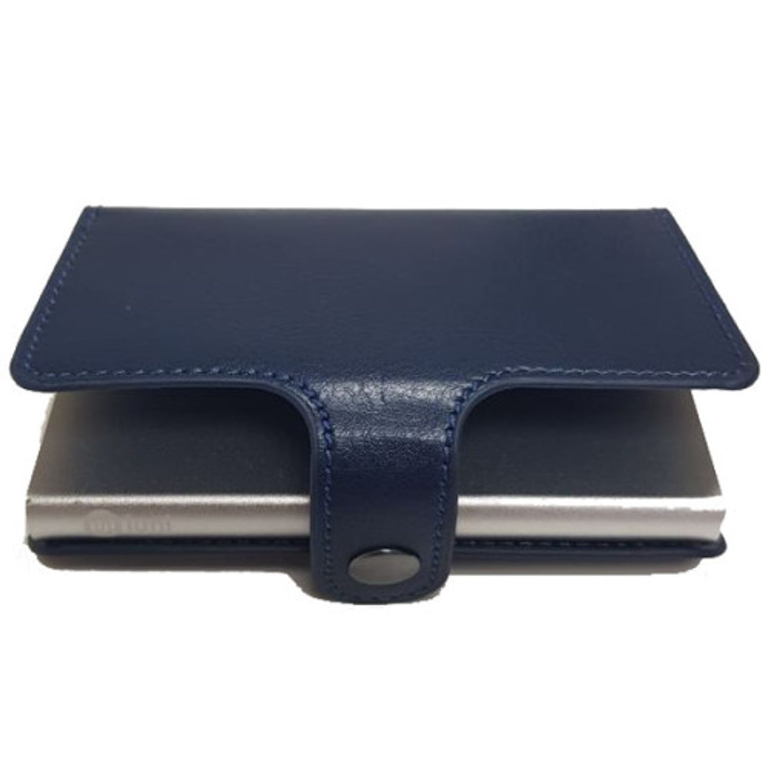Portofel RFID iUni P2, 10 carduri, Albastru fotografia produsului View 2 L