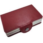 Portofel RFID dublu iUni P3, 16 carduri, Rosu fotografia produsului