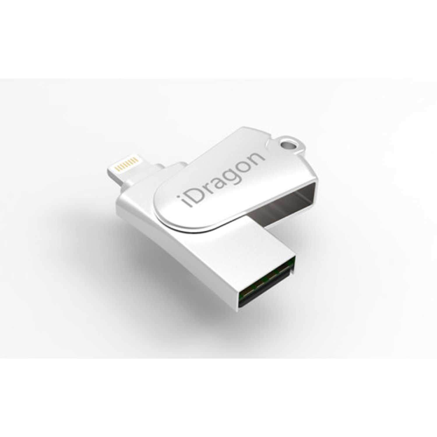 Card Reader iUni iDragon 3 in 1 Lightning to USB si SD Card pentru iPhone, iPad, iPod fotografia produsului View 5 L