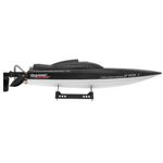 Barca cu telecomanda iUni FT011 High Speed Racing Flipped Boat, Negru fotografia produsului View 5 S