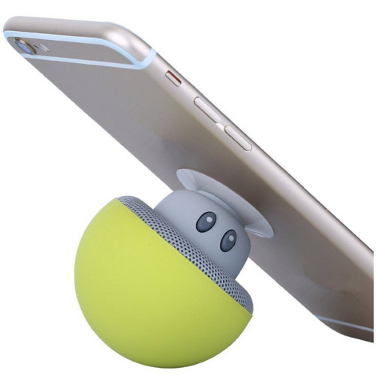 Boxa Portabila Bluetooth iUni DF17, Microfon, Apeluri Handsfree, Galben fotografia produsului View 4 L