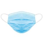 Set 10 buc Masca Protectie Respiratorie de Unica Folosinta 3 straturi, 3 pliuri, Albastru fotografia produsului