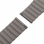 Curea piele Smartwatch Samsung Gear S2, iUni 20 mm Dark Gray Leather Loop fotografia produsului View 4 S
