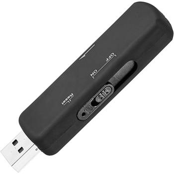 Stick usb spion reportofon iuni stk97, activare vocala, memorie interna 8gb, negru
