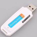 Stick USB Spion Reportofon iUni STK99, Alb fotografia produsului View 3 S