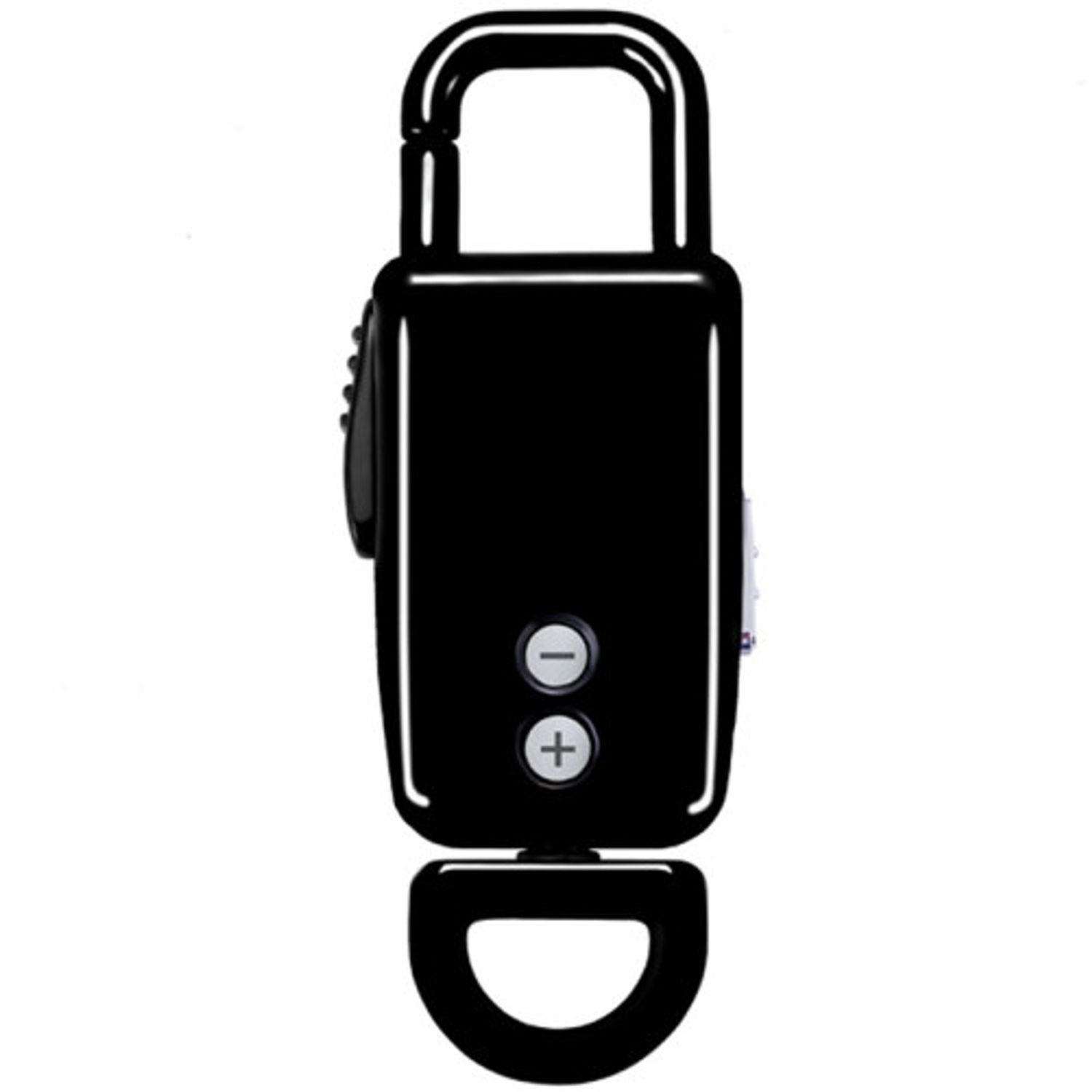 Breloc Reportofon Spion iUni BR11, Memorie interna 8GB, MP3 Player, Black fotografia produsului