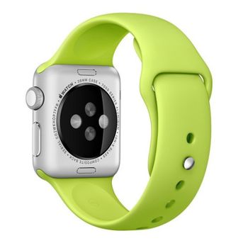 Curea iuni compatibila cu apple watch 1/2/3/4/5/6, 44mm, silicon, green