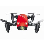 Mini Drona iUni S9, WiFi, Frecventa 2.4GHz, Rosu fotografia produsului View 3 S